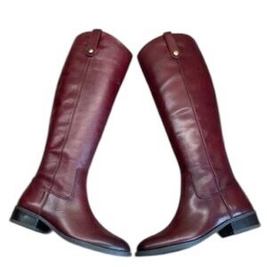 I.N.C. International Concepts
Fawne Leather Knee High Boots in Merlot
